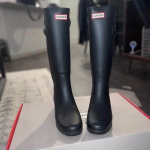 Hunter Boots Tall Refined Back Strap